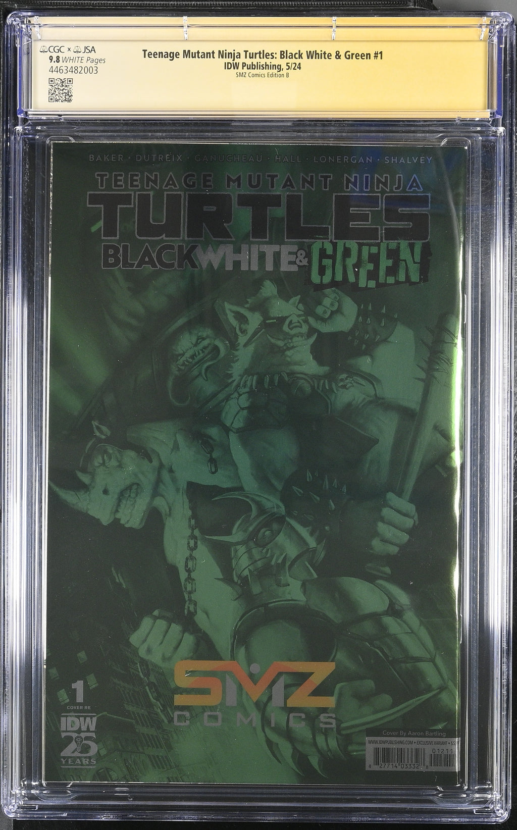 Teenage Mutant Ninja Turtles: Black White &amp; Green #1