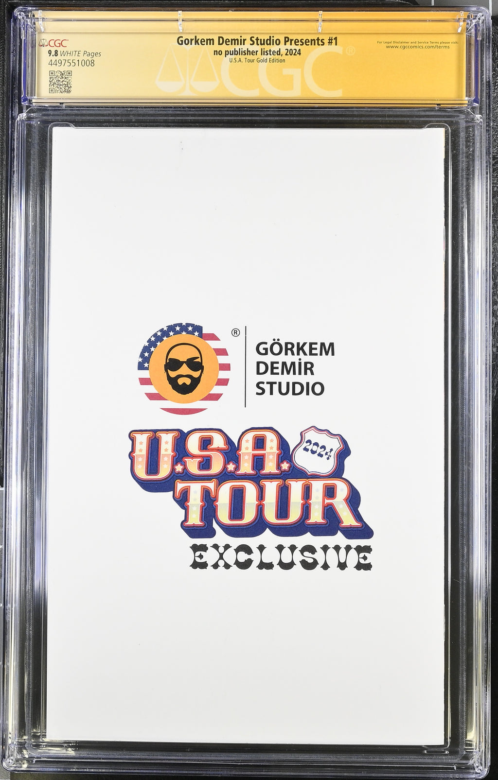 Gorkem Demir Studio Presents #1 U.S.A. Tour Gold Edition