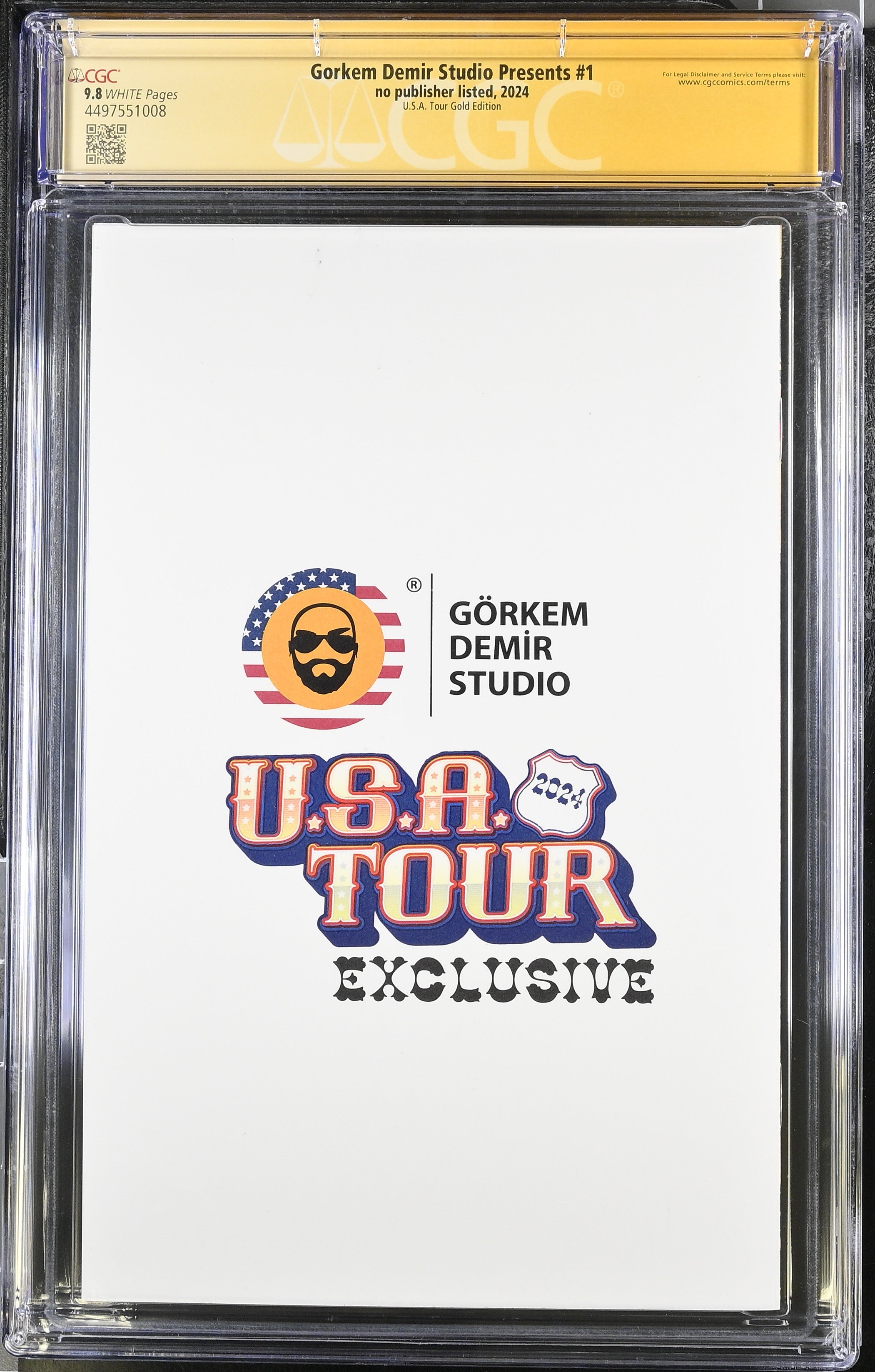 Gorkem Demir Studio Presents #1 U.S.A. Tour Gold Edition