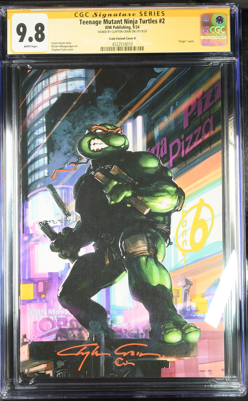 Teenage Mutant Ninja Turtles #2 (2024) Crain Variant (SET of 4)