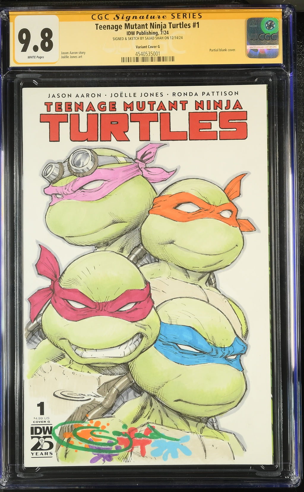 Teenage Mutant Ninja Turtles #1