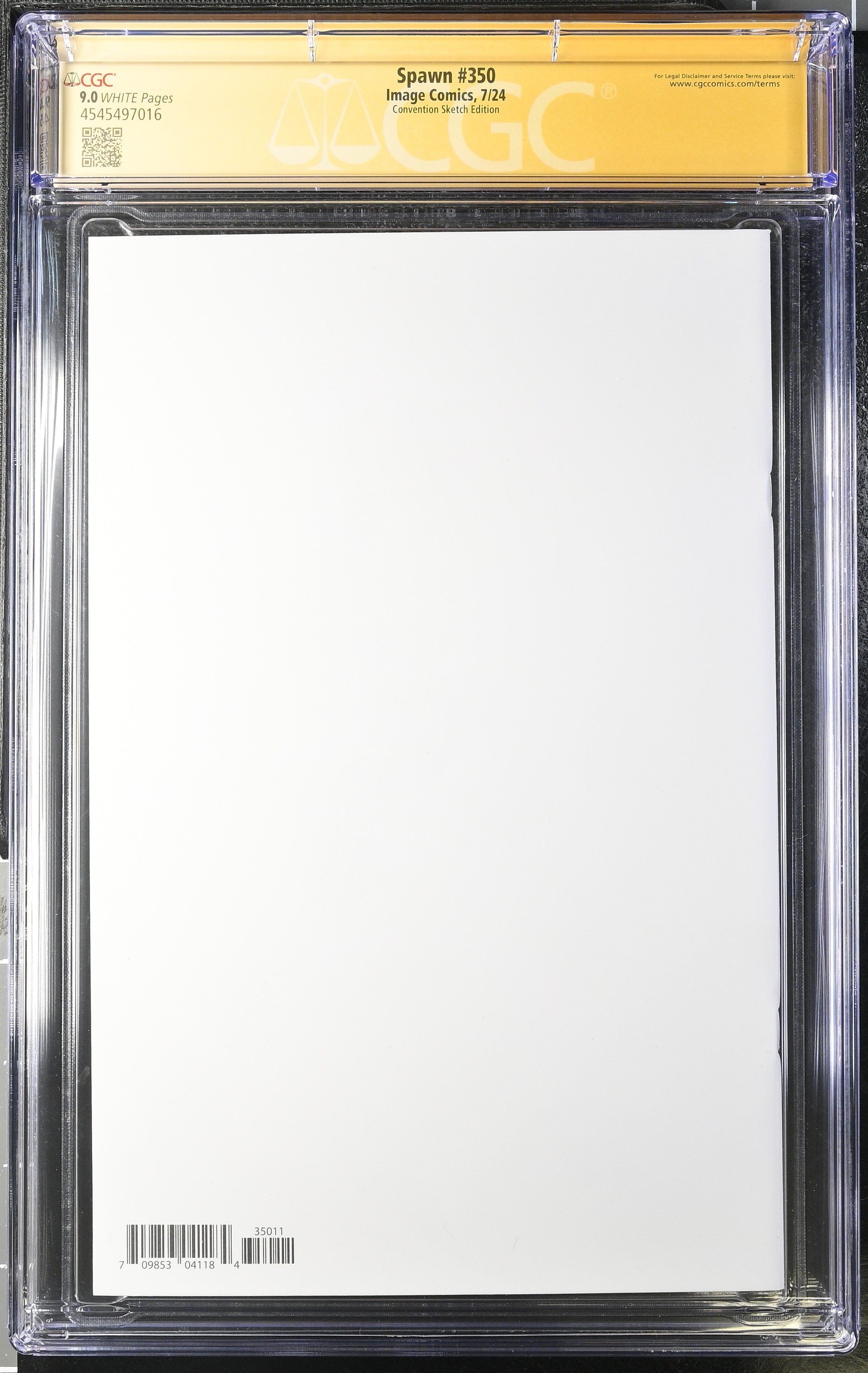 Spawn #350 Convention Sketch Edition