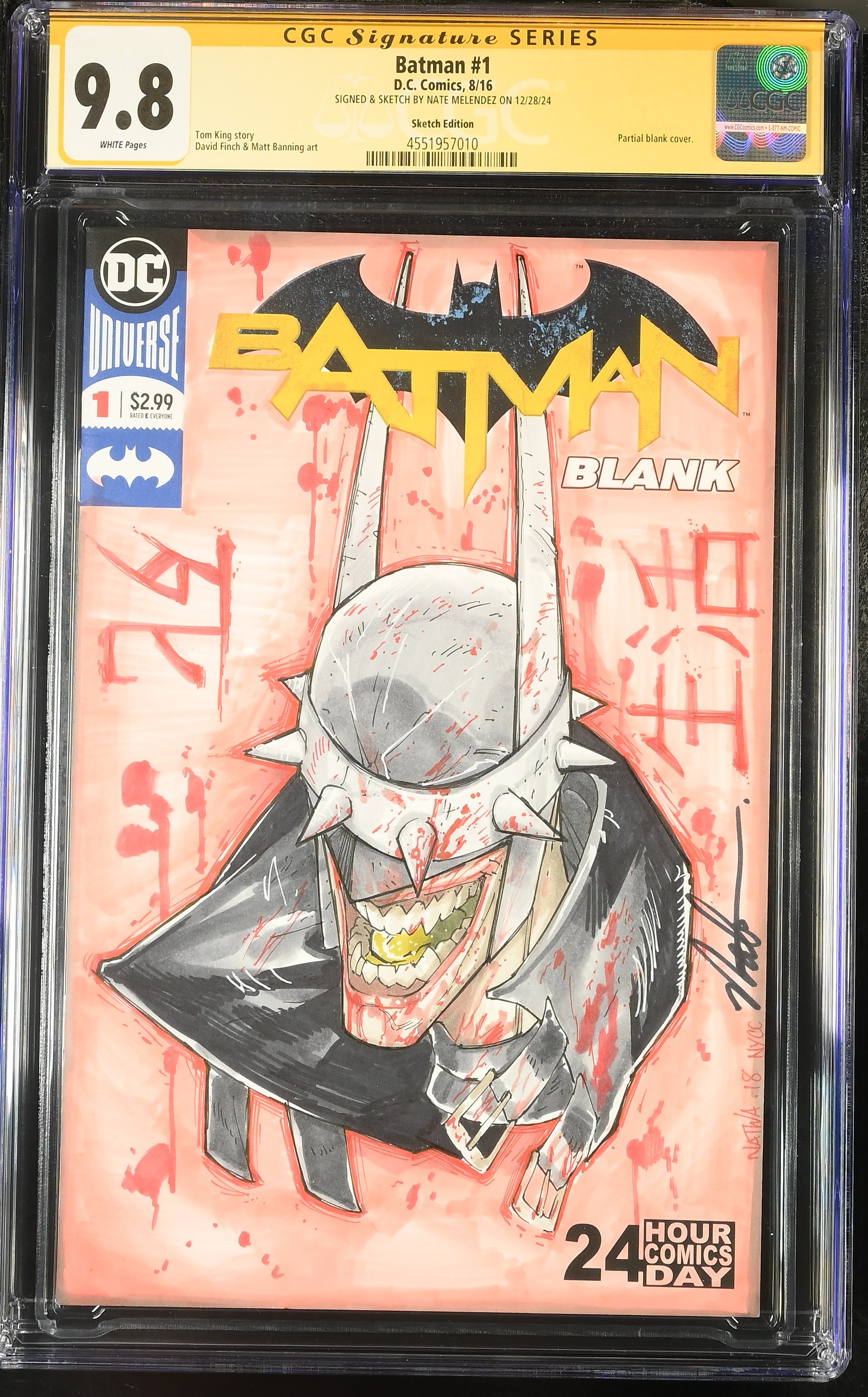 Batman #1 (2016) Sketch Edition
