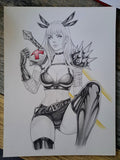 Magik Custom Original Art 9x12
