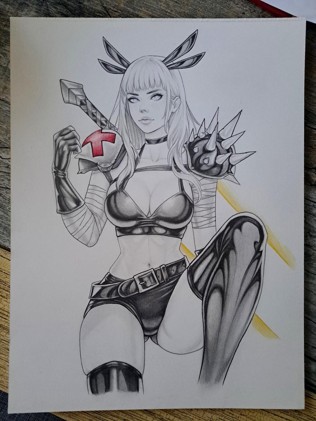 Magik Custom Original Art 9x12