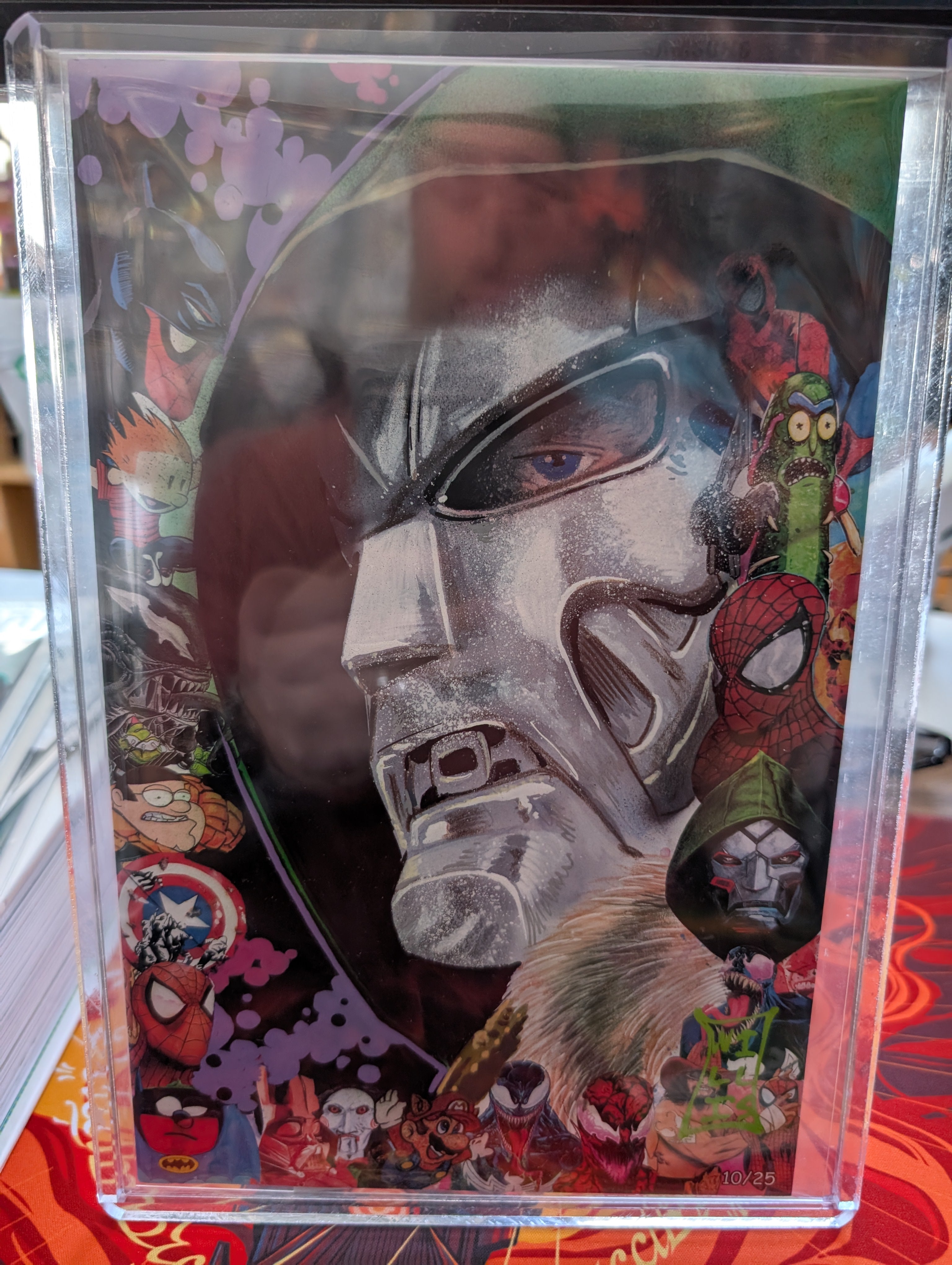 Dr. Doom Sketch cover - Kyle Willis