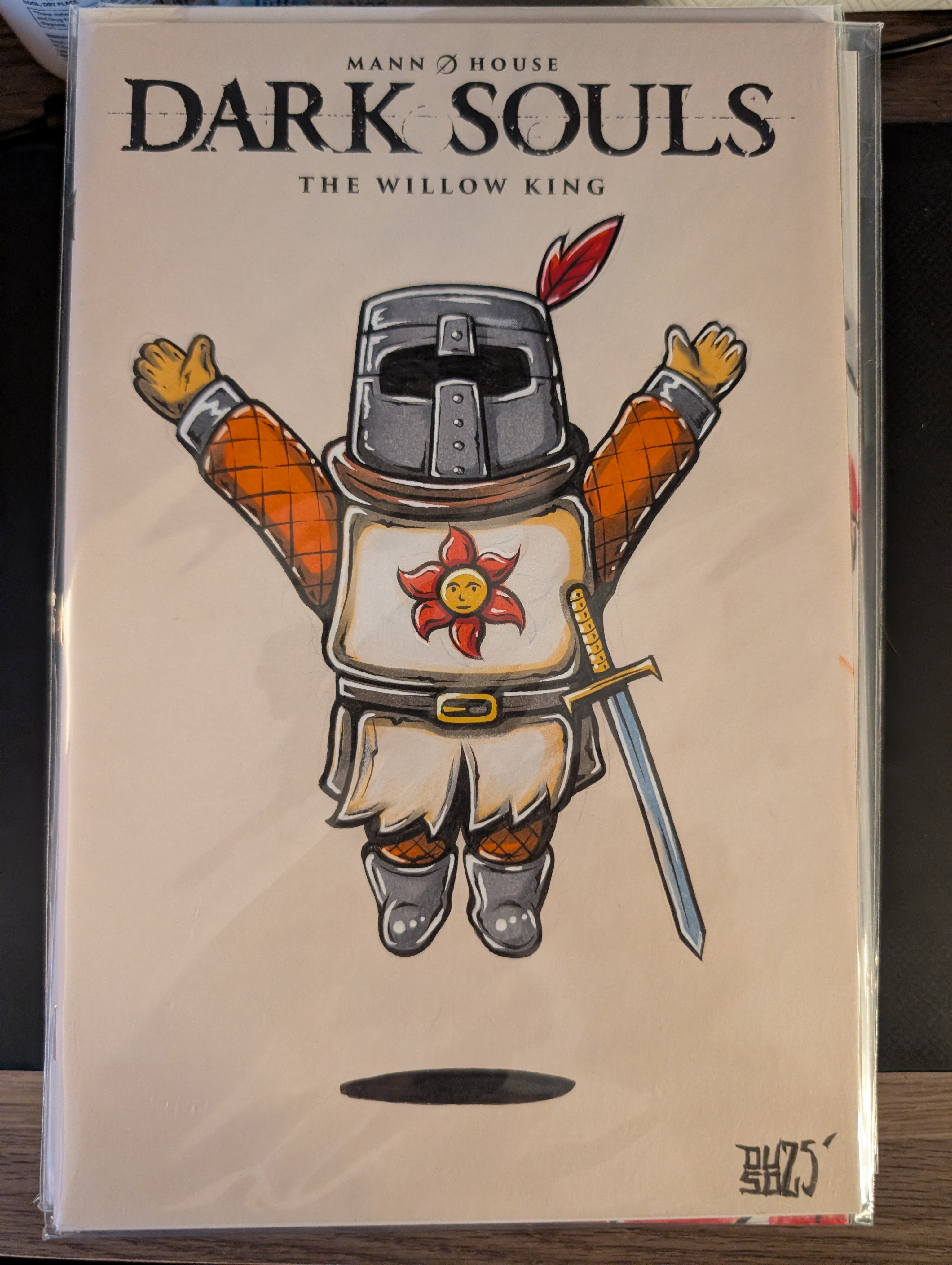Dark Souls #1 Sketch cover - Andy Duso