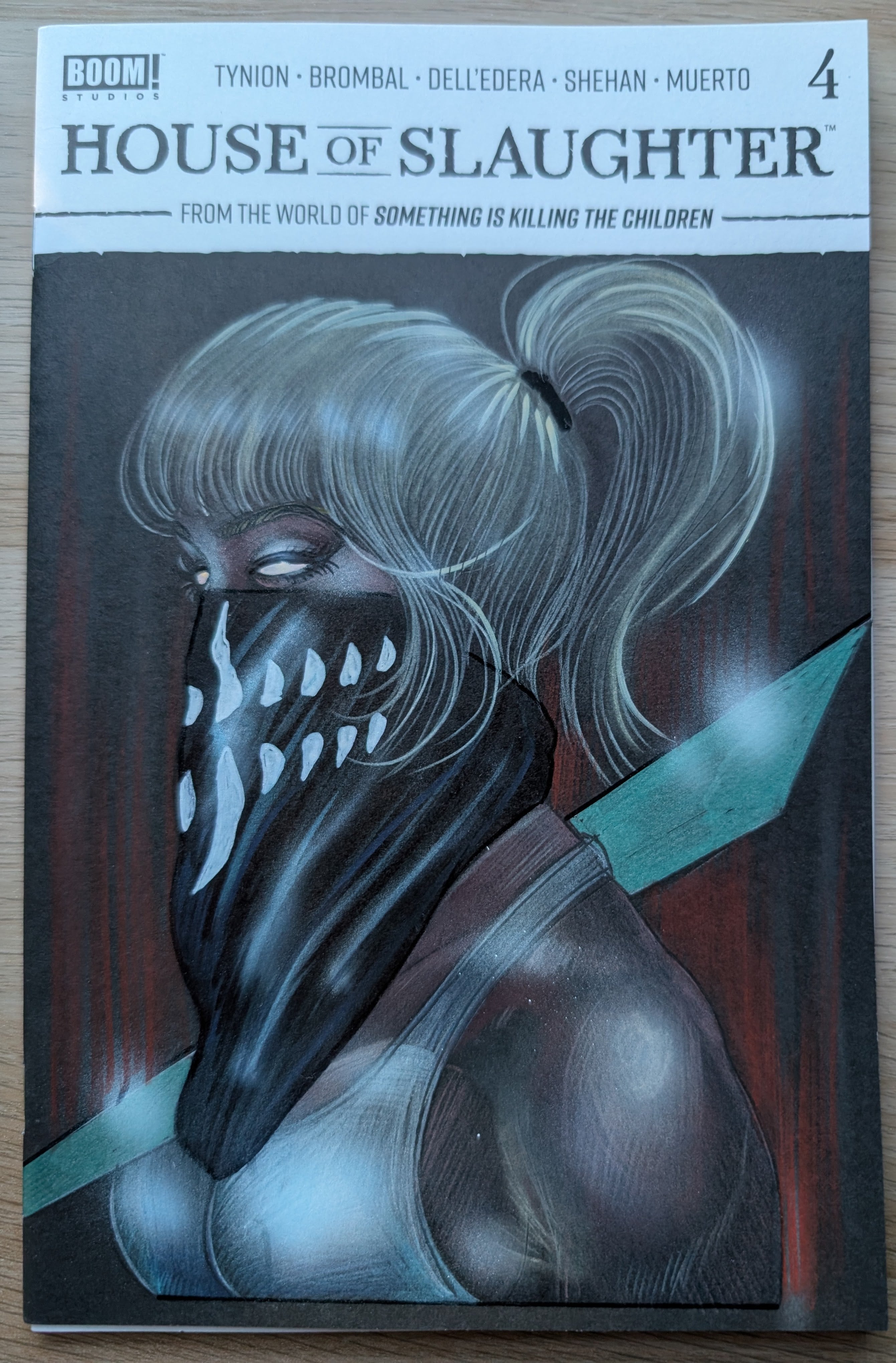 House of Slaughter #4 Original sketch