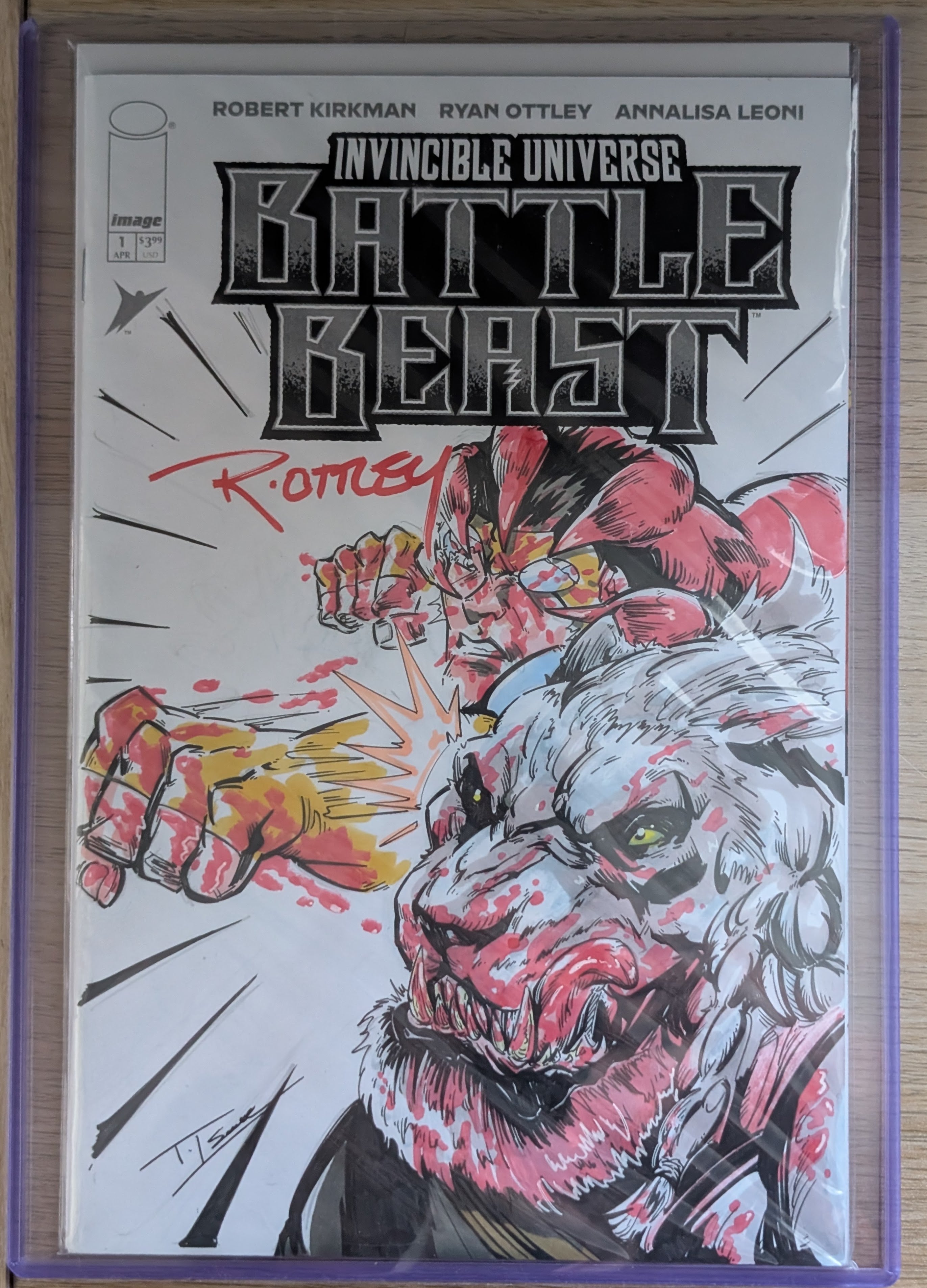 Battle Beast Original Sketch - TIsaac #2