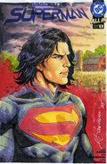 Absolute Superman #1 Blank Cover Double-Sided Sketch