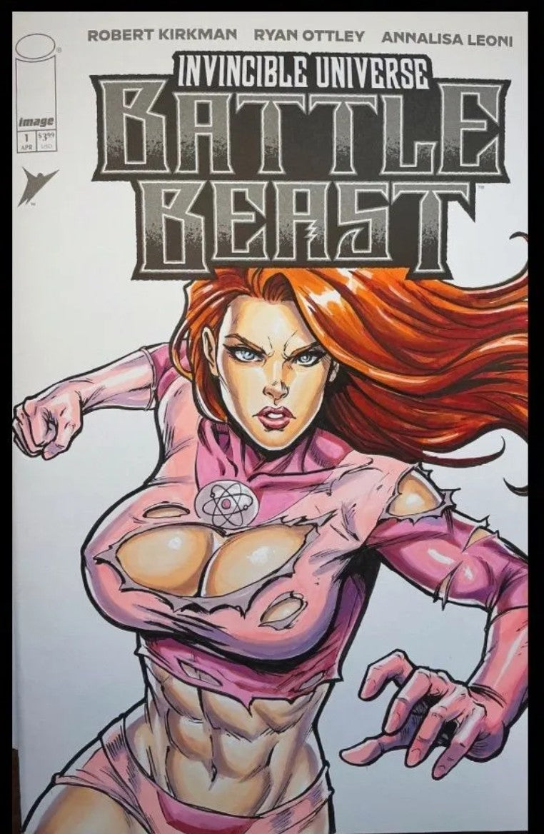 Invincible Battle Beast #1 Obsidian Art