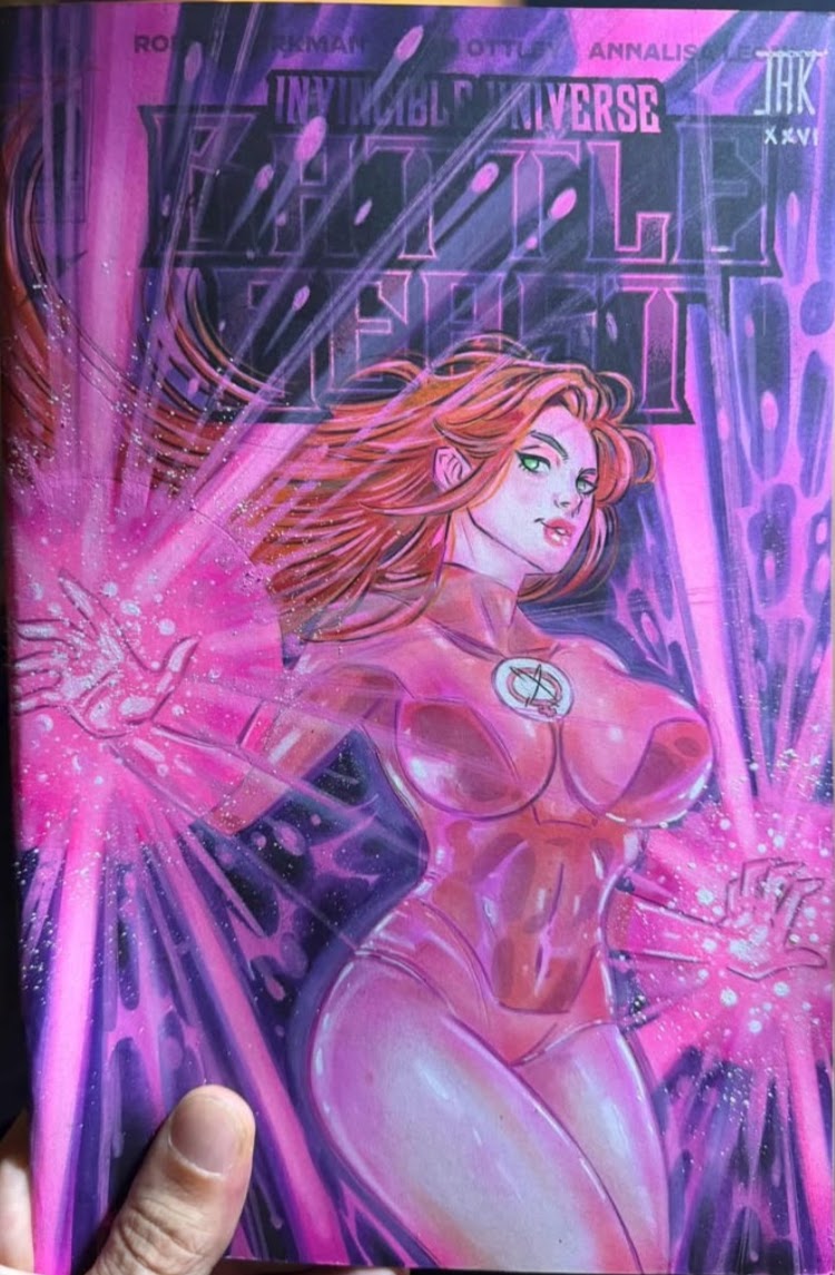 Battle Beast #1 Double Sided Sketch